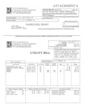 rockville utility payment.